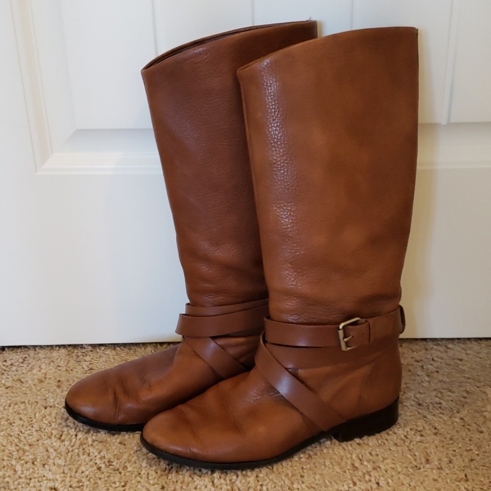 Dolce Vita brown leather boots